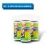 Kit Com 3 Refis P  Rolos Adesivos Scotch brite Tira Pelos 3m