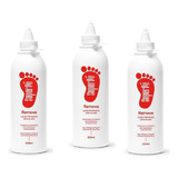 Kit Com 3 Removes 220ml Super Pé Terapia Podal Spa Dos Pés