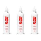 Kit Com 3 Removes Super Pé 220ml Terapia Podal Spa Dos Pés