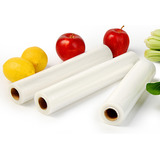 Kit Com 3 Rolos De Saco A Vácuo 25cm X 5m Embalagem Ranhura