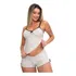 Kit Com 3 Short Doll Baby Doll Pijama Estampado Liganete