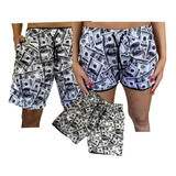 Kit Com 3 Shorts Iguais De