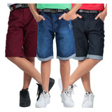 Kit Com 3 Shorts