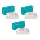 Kit Com 3 Sonoff Interruptor Wifi Automação Residencial