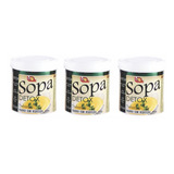 Kit Com 3 Sopa Detox Frango Com Requeijão 300g