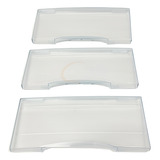 Kit Com 3 Tampa Gaveta Freezer 77187372 Fe18 Fe26 Fe22 Ffe24