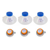 Kit Com 3 Tampas Americano 3 6l E 3 Tampas Universal 900ml