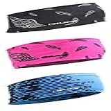 Kit Com 3 Testeira Headband Faixa De Cabeça Hupi Asas Bio Cor Colorido