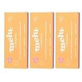 Kit Com 3 Unidades Gel Sobrancelhas Modelador Incolor C Escovinha Melu Brow Up Cor Incolor