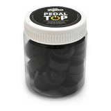 Kit Com 30 Botões Para Footswitch Plástico preto Pedal Top Sto Angelo