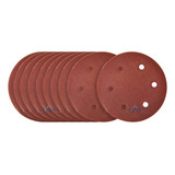 Kit Com 30 Lixas 225mm Grão 150 Para Lixadeira Girafa