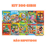 Kit Com 300 Gibis Não Repetidos Turma Da Mônica kit