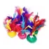 Kit Com 350 Petecas Lembrancinhas Brinde Festa Infantl