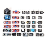 Kit Com 37 Módulos Sensores Para Robótica, Pic, Raspberry
