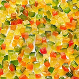 Kit Com 3kg Frutas Cristalizadas 1kg Uva Passa Escura