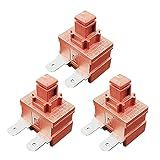Kit Com 3un Botão Interruptor Chave Liga Desliga Compatível Para Aspirador Electrolux Ergoeasy TITAN