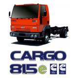 Kit Com 4 Adesivos Caminhão Cargo