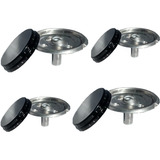 Kit Com 4 Bocas Para Fogão Esmaltec Agata Bali Caribe Veneza