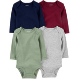 Kit Com 4 Body Carters Menino Importado Eua Pronta Entrega