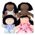 Kit Com 4 Boneco De Pano Etinias Vários Modelos Envio Rápido