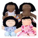 Kit Com 4 Boneco