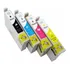 Kit Com 4 Cartuchos  To117 + 73n Linha Epson Stylus - Novo