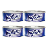 Kit Com 4 Ceras Em Pasta Ingleza 400g Incolor