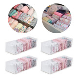 Kit Com 4 Colmeias Organizadoras Transparente Reforçada P