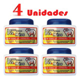 Kit Com 4 Creme Para Pés E Mãos Sebo De Carneiro Sanjully