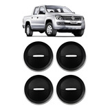 Kit Com 4 Difusor Ar Painel Vw Amarok 2013 A 2016 Cor Prata
