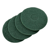 Kit Com 4 Discos Verdes Enceradeira Industrial 410mm