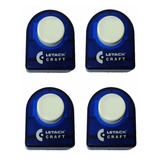 Kit Com 4 Furadores De Papel Para Scrapbook 10mm E 15mm