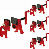 Kit Com 4 Grampos Sargentos Para Canos 3 4 Pipe Clamp