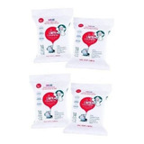 Kit Com 4 Lenços Umedecidos Limpa Chupeta Likluc Objetos