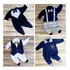 Kit Com 4 Macacão Menino Bebê
