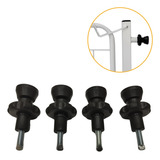 Kit Com 4 Manípulo Grade Proteção Parafuso Portão Pets Cães
