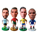 Kit Com 4 Mini Craques Da Copa Do Mundo Soccerwe Kodoto