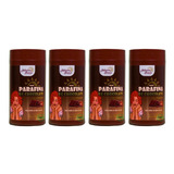 Kit Com 4 Parafina Chocolate Com Urucum Melanina Bronze 