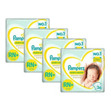 Kit Com 4 Pcts De Fraldas Pampers Premium Care Rn 144 Unid