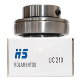 Kit Com 4 Peças Rolamento Uc 210 Hs 50 X 90 X 51 6