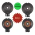 Kit Com 4 Reparo Driver Tsr4200 Tweeter Orion 120w Forceone