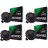 Kit Com 4 Reparos Driver Corneta Orion Trio Tsr5200 Som