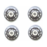 Kit Com 4 Rodas Com 8 Rolamentos Abec 7
