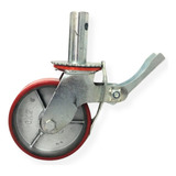 Kit Com 4 Rodizio Para Andaime Com Freio