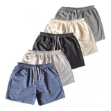 Kit Com 4 Shorts Plus Size Adulto Bermuda Mauricinho