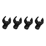 Kit Com 4 Suporte Porta Remo Curto Barco Lanchas Caiaque