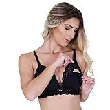 Kit Com 4 Sutiã Renda Bojo Amamentação Gravidas Amamentar M 42 44 