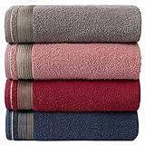 Kit Com 4 Toalhas Banhão Gigante Alta Absorção Sublime 70x150cm Central Toalhas KIT 1