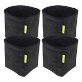 Kit Com 4 Vasos De Feltro Propot 4 Litros