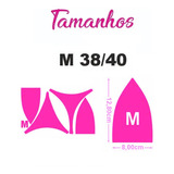 Kit Com 5 Adesivos Bronzeamento Artificial   Fita E Tatoo Cor M   Magenta